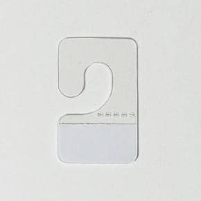 후크형 투명접착고리 투명텍 전시용텍 상품진열 2540mm (S49665607)
