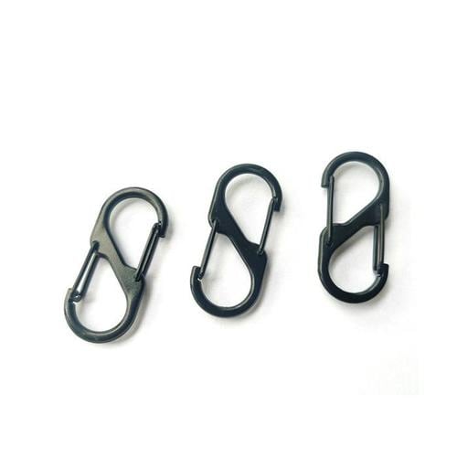S형 양방향 카라비너 캠핑 등산 4.8cm(1)