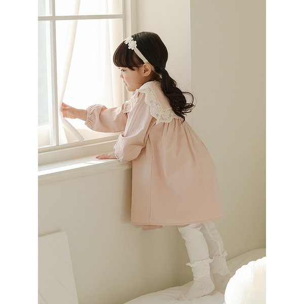 따스한 햇살마저 -아기 빅카라 원피스