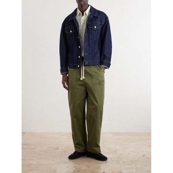 오피시네 제네랄레 페리 와이드 코튼 트윌 드로우스트링 쇼츠 46376663163010497