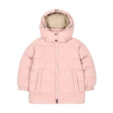 BONTON 콜라보 여아 후드 핑크 롱 다운  BUW21JN45N LP _P374529240