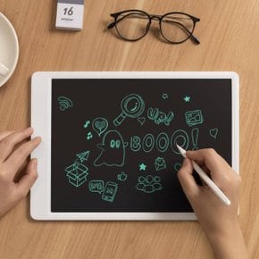 미지아 25cm  LCD 그림 그리는 그리기 드로잉 전자 스마트 보드 메모 노트