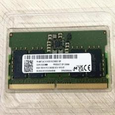 Micron 노트북 메모리 Sodimm DDR5 8GB 1RX16 PC5-5600B-SC0-1010-XT ddr5 5600mhz