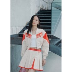 [CAPSULE LINE] 컬러배색 포인트 프린팅 집업 점퍼 (ER2WZ462)