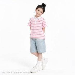 [스타필드 고양]_로엠걸즈핀턱 버뮤다 데님팬츠 RGTJ2632C