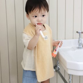 아기 세안 턱받이 세안빕 양면 테리 빅빕 어린이집 아기 수건 워시빕