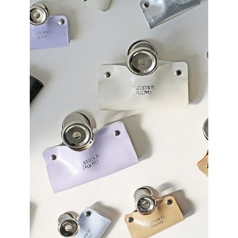 커먼누보 누보 맥클립 북클립 가죽 자석 집게 L사이즈