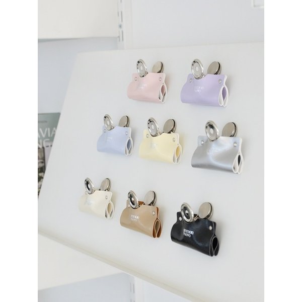 누보 맥클립 북클립 가죽 자석 집게 L사이즈