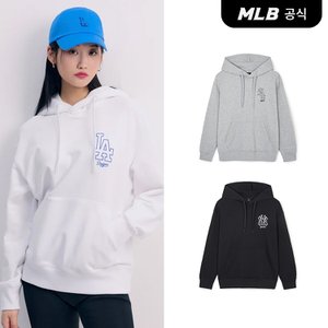 MLB [코리아공식]베이직 메가로고 오버핏 후드티 (4 COLOR)