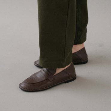 로서울 Tender flat loafer Brownie brown