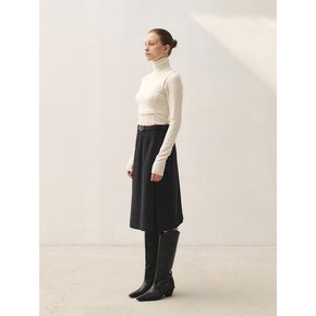 RTW PLEATED MID SKIRT_2COLORS