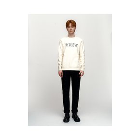 Loose-fit Logo Sweatshirt_Ivory