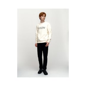 Loose-fit Logo Sweatshirt_Ivory