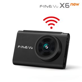 [2024 NEW 신제품]  X6 NEW 와이파이 차량용 블랙박스 2채널 32GB 설치미포함