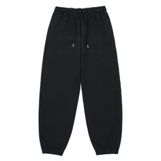 BIG SCRIPT LOGO EMBOSSING SWEAT PANTS BLACK 빅스크립트엠보 블랙 PTPBSE-OTM