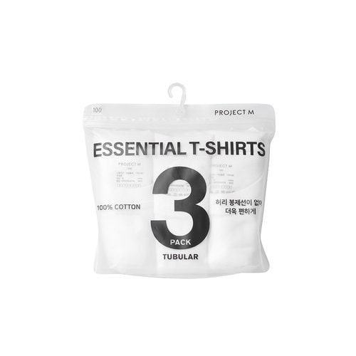 공용 순면 반팔 티셔츠 3PACK EPG5TR3477