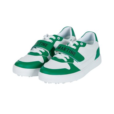 MARTINE GOLF [정상가 298000원]남성 스파이크리스 스니커즈 그린 (QMADSH10122)