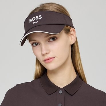 BOSS GOLF 보스골프 BWC 밴드 바이저 UNISEX DARK BROWN