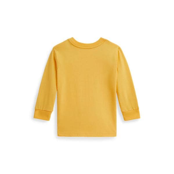 랄프 로렌 베이비 남아 폴로 베어 코튼 롱 슬리브 티(CWPOTSHI8020432700)