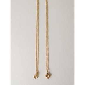 14k_SMALL LAYERED CROSS GOLD NECKLACE