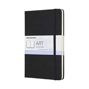 일본 몰스킨 노트 Moleskine Watercolor Notebook Large/A5 200G Paper Hard Cover 블랙 1448685