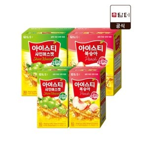 [담터직영][쓱머니추가적립]제로슈가 아이스티 복숭아+샤인 혼합 80입 (30T+30T+10T+10T)