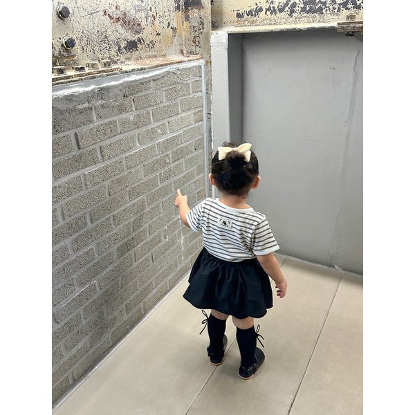 오늘 쫌 귀엽다 - 아기 반팔 티셔츠