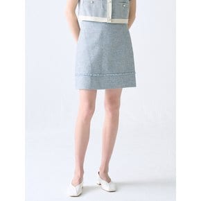 [Tweed] Summer Tweed Mini Skirt