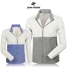 [JEAN PIERRE]_쟌피엘 남성 스판 블럭 배색 바람막이 Model No_J2-0E134