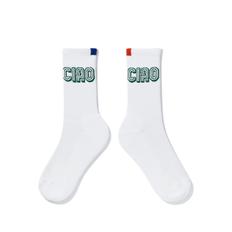 THE WOMENS CIAO SOCK - WHITE