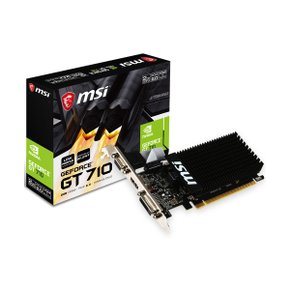 MSI 지포스 GT710 D3 2GB LP 무소음