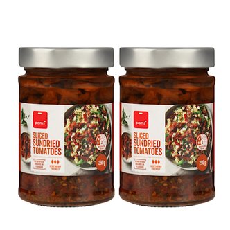  팜스 슬라이스 선드라이드 토마토 Pams Sliced Sundried Tomatoes 290g 2개