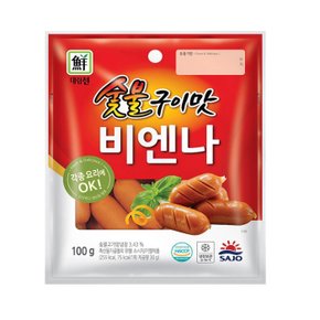 대림 숯불구이맛비엔나 100g 10개