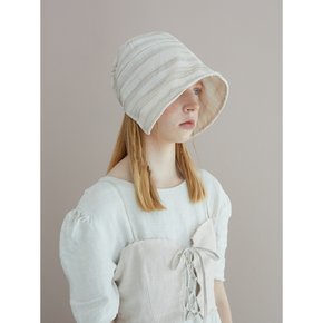 Banding bonnet beanie 8211;White