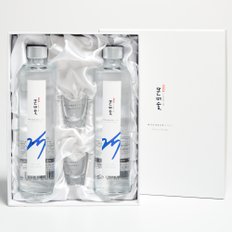 문배주 문배술 25도 375ml x 2 헤리티지 명인 양조원(잔,케이스,쇼핑백 포함)