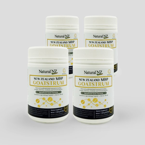 뉴질랜드 Natural NZ 네추럴엔젯 산양 초유 MBP 고트스트럼 MBP 200정 4팩