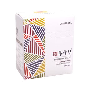 동방침 0.40x40mm 1box(1000pcs) 일회용침 스프링쌈지