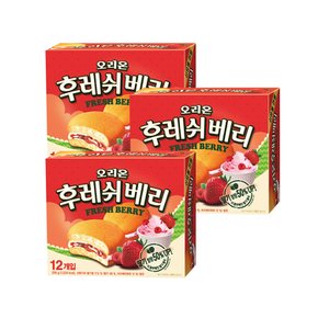 오리온 후레쉬베리336g (12봉지) x 3곽