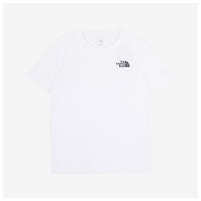 M 노스페이스키즈반팔티 UQA NT7UQ34T 키즈 리커버리 반팔 A (WHITE)