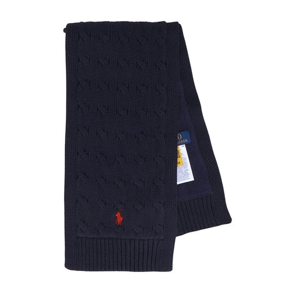 [부산점] 랄프로렌키즈 케이블 머플러 323953206001