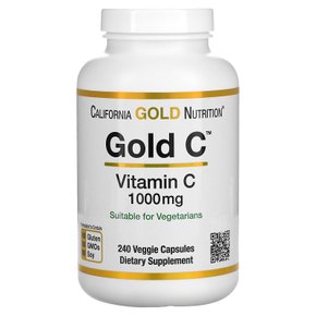 비타민C CGN 골드C USP등급 비타민C 1000mg 240베지캡슐