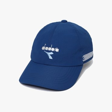 디아도라 [공식스토어] 베이직 로고 우븐 볼캡 BLUE