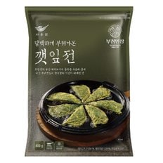 사옹원 깻잎전 400g x 4개입 간식 야식 간편식 즉석