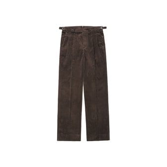 솔티 SORTIE 8Wale Reve Corduroy Trousers (Brown)