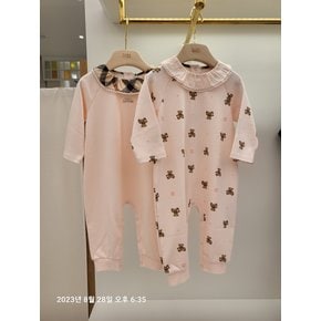 23FW 핑크&곰 우주복 2P SET+수피아 시그니쳐빕 세트