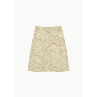 샵아모멘토 비롯 24SS BIRROT ROSE LACE SKIRT (3 COLORS)