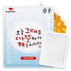 따뜻해 파스형 핫팩 50g X 50개