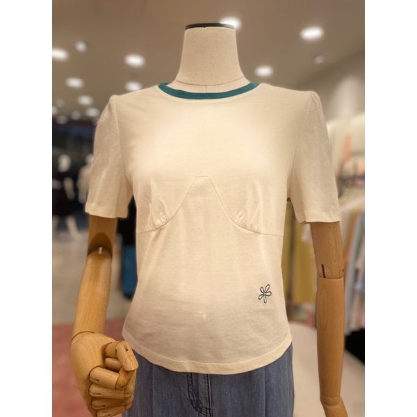 [여주점] 복사_[잇미샤] [SALE] 여성 컬러블록 티셔츠(ITO3WTS280A)
