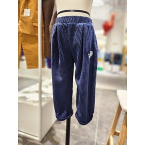 (C)NAVY CORDUROY KIDS TROUSERS (TC43-65B)