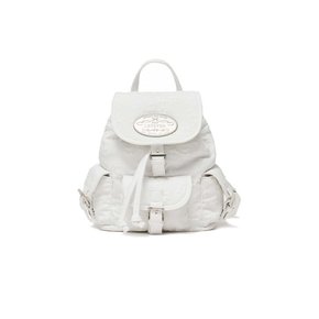 lotsyou_Nostalgia chubby Backpack White